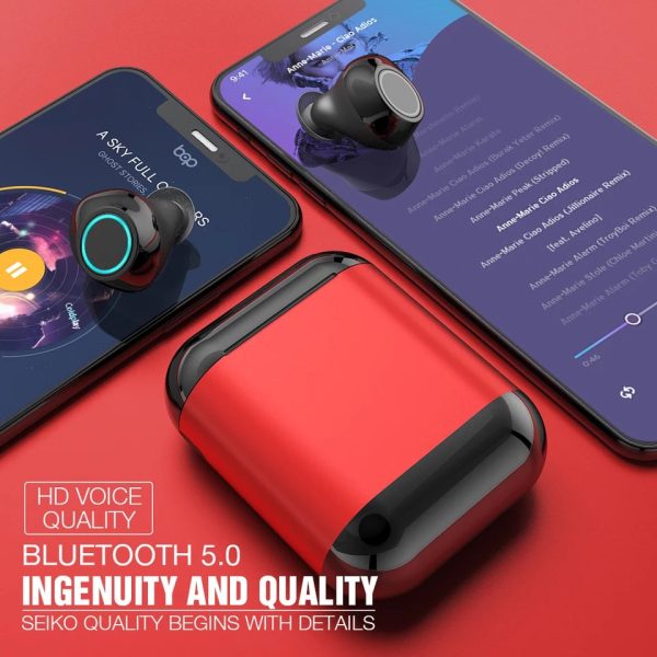 Bluetooth 5.0 Self-Charging Earphones